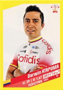 2019 Panini Tour de France #94 Darwin Atapuma Front